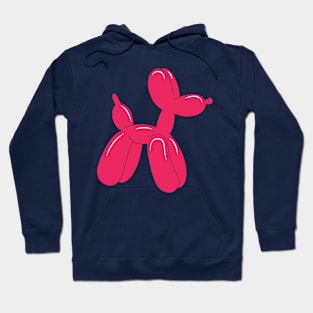 Pink balloon dog Hoodie